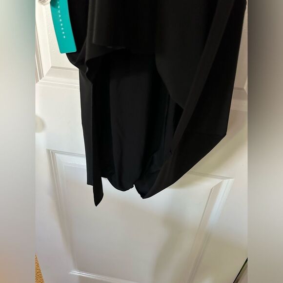 NWT Aqua Green Swimwear Black Swimsuit w/ Skirt Size Medium - Picture 10 of 12